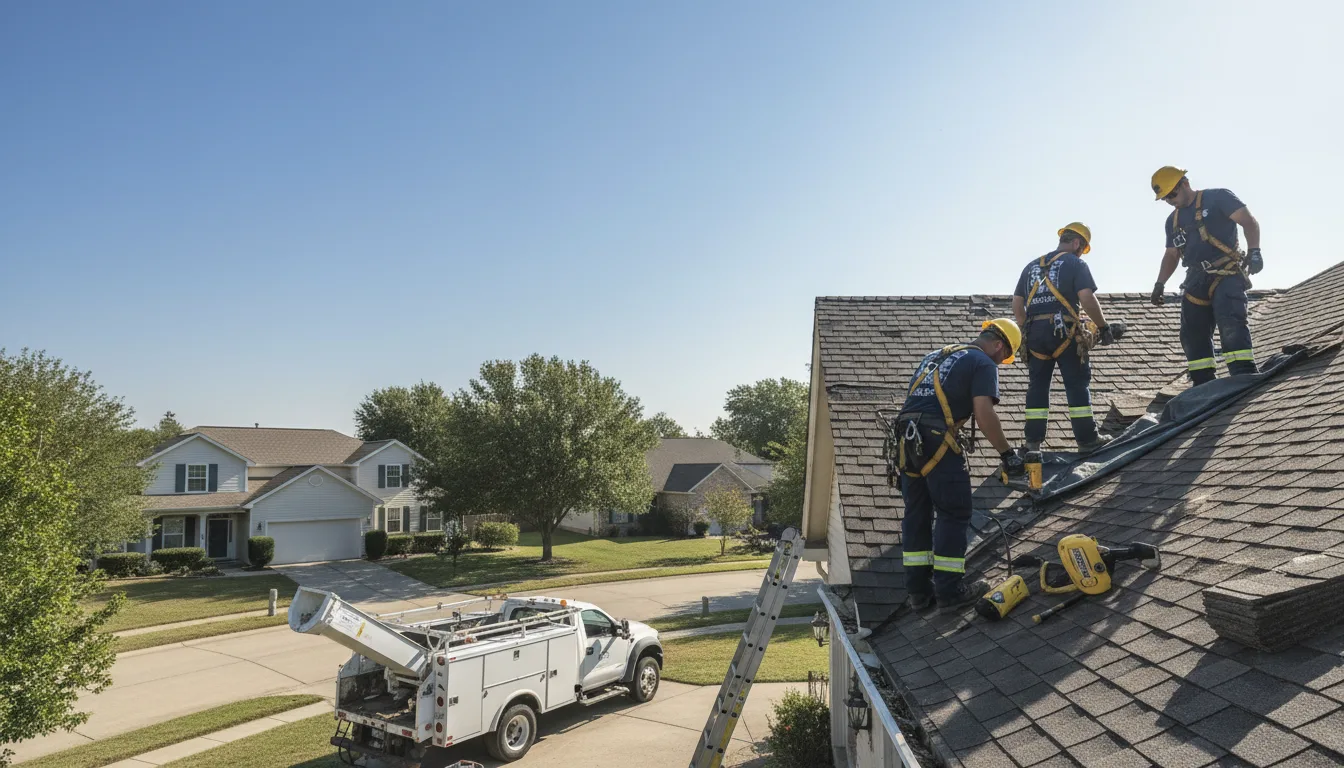 Hail Damage Roof Repair in Highland Park, IL